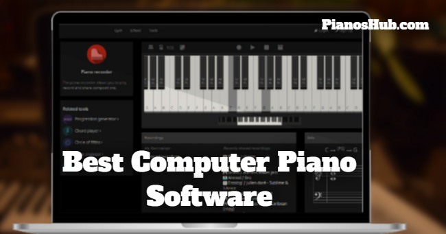 best piano computer software