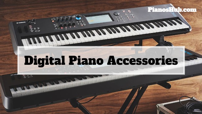 digital piano accessories