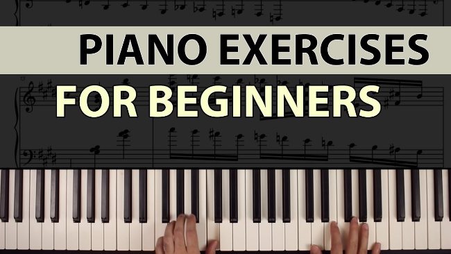 piano exercises for beginners