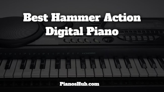 best hammer action digital piano