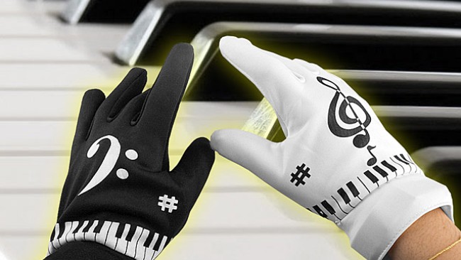 piano gloves