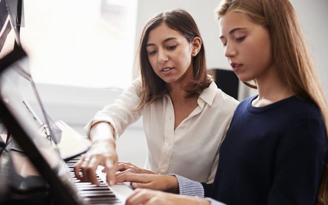 How much do piano teachers make a year