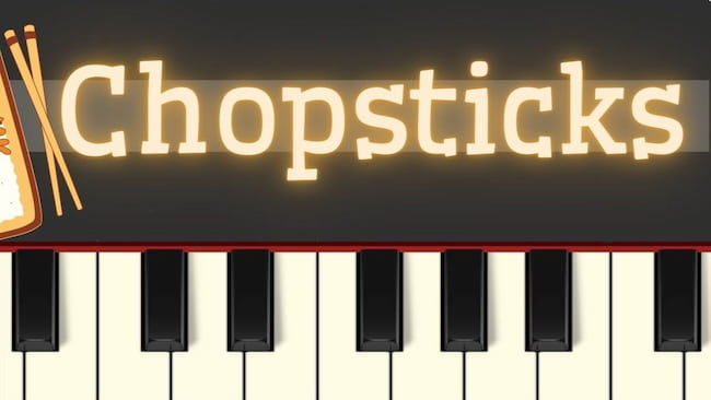 how to play chopsticks on piano