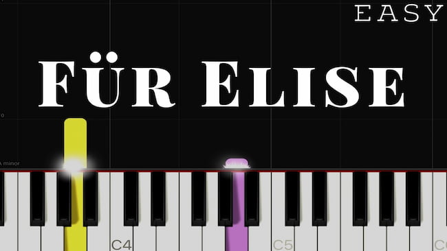 how to play fur elise on piano