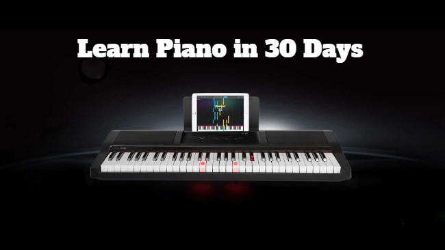 learn piano in 30 days