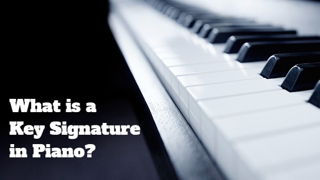 what is a key signature in piano