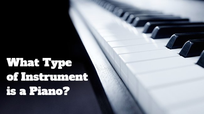 what type of instrument is a piano